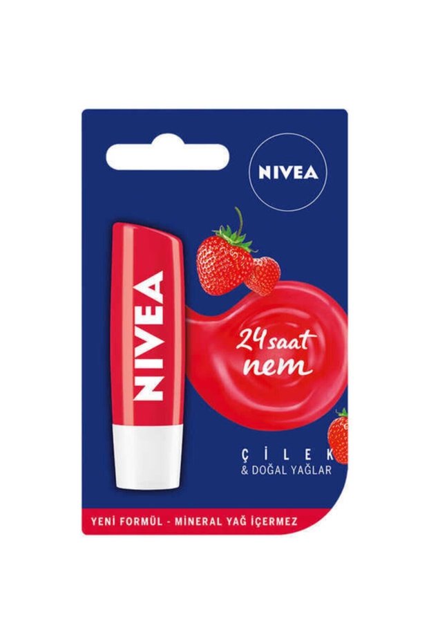Strawberry Flavored Lip Care Cream 4.8 gr