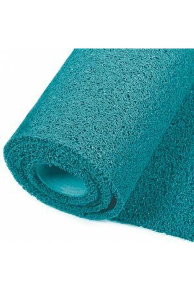14mm Turquoise Color Curly Mat Width 100cm X Length 3m