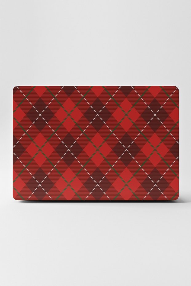 Notebook Macbook Kırmızı Laptop Sticker Kaplama