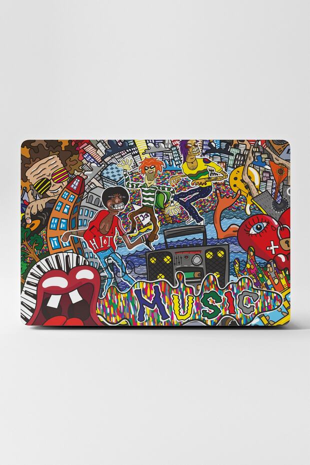 Laptop Sticker Covering Notebook Macbook Stickerbomb