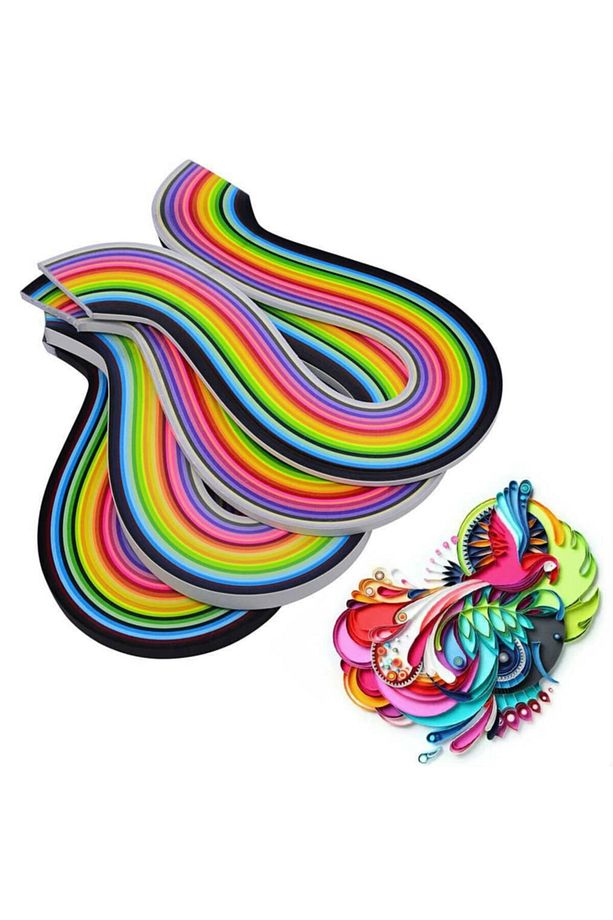 Kalın, Quiling Seti, Kağıt Katlama, Kıvırma Sanatı, Quilling - 6