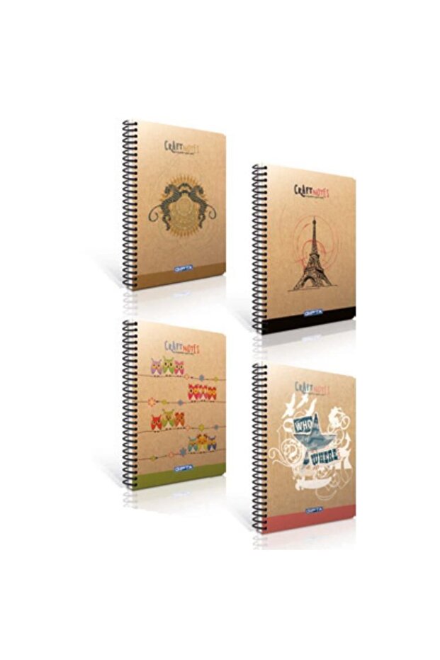 ملاحظات حرفية Sprغطاء صلب A6 100ypدفتر ملاحظات مربعات - 2