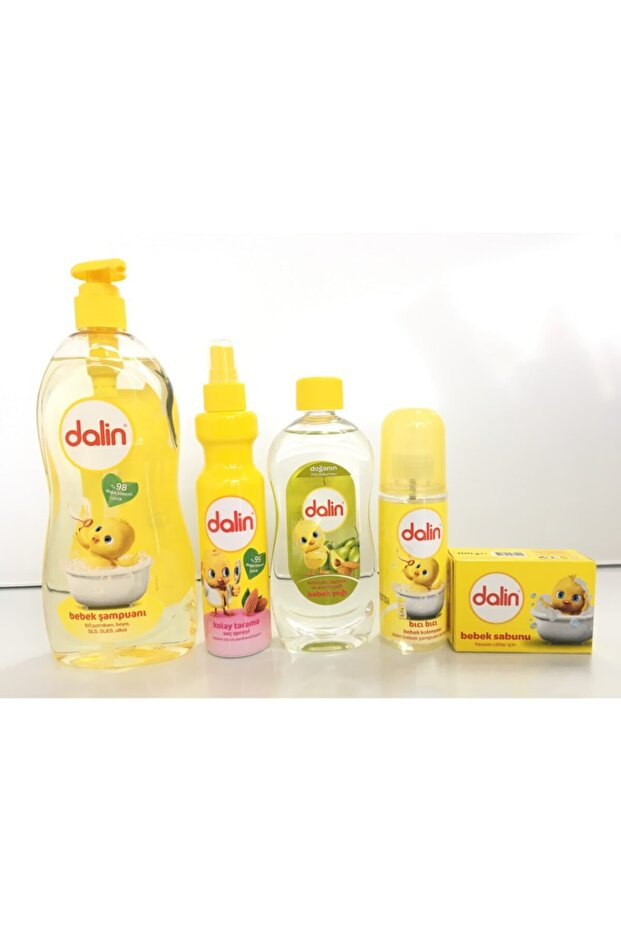 5'li Bebek Bakım Seti - 1