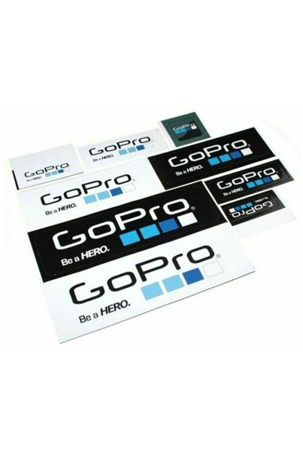 Gopro Label / Sticker Set 9 Pieces