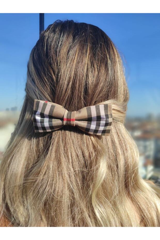 Melkady 189 - Plaid Bow Mechanism Luxury Buckle