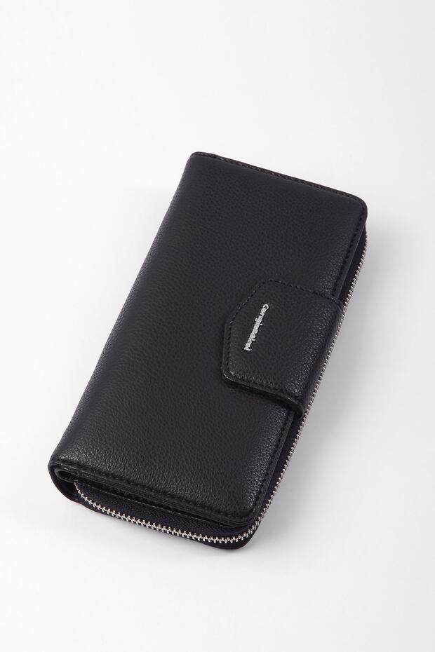 Siyah Kadın Cüzdan - 4