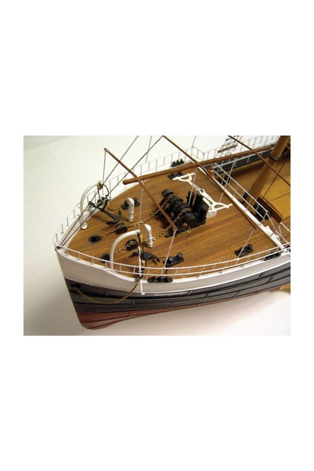 1/87 Ölçek, 123 Bandırma Vapuru, Ahşap Maketi - 3