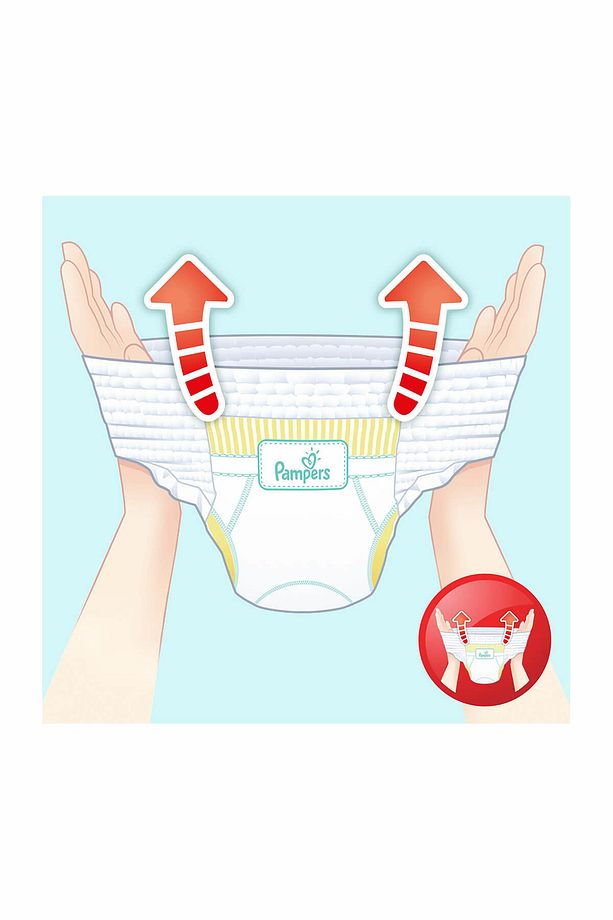 Pants Külot Bebek Bezi 3 Beden 28 Adet Midi Deneme Paketi - 6