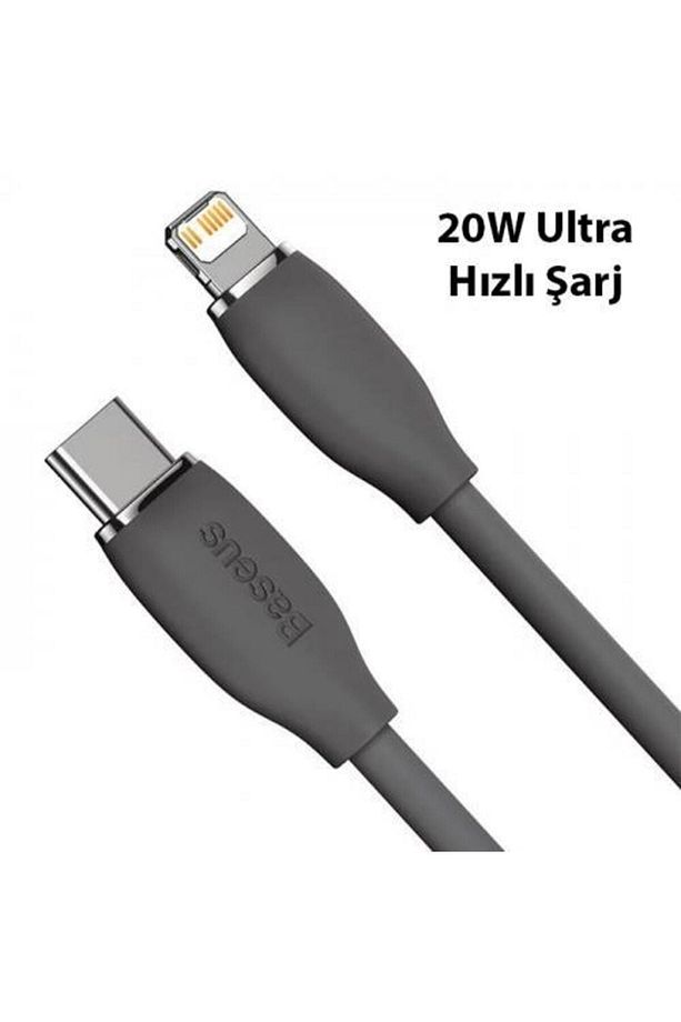 20w 1.2metre Type C To Iphone Lightning Ultra Hızlı Şarj Ve Data Kablosu, Kopmaz Bükülmez - 1
