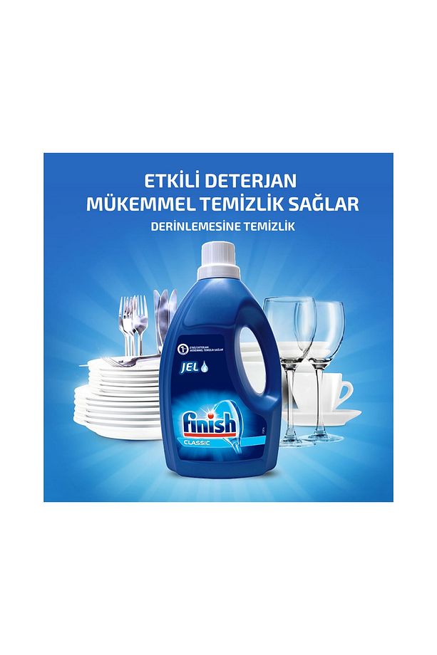 Klasik Jel 1100 Ml X 4 Adet Bulaşık Makinesi Deterjanı - 5