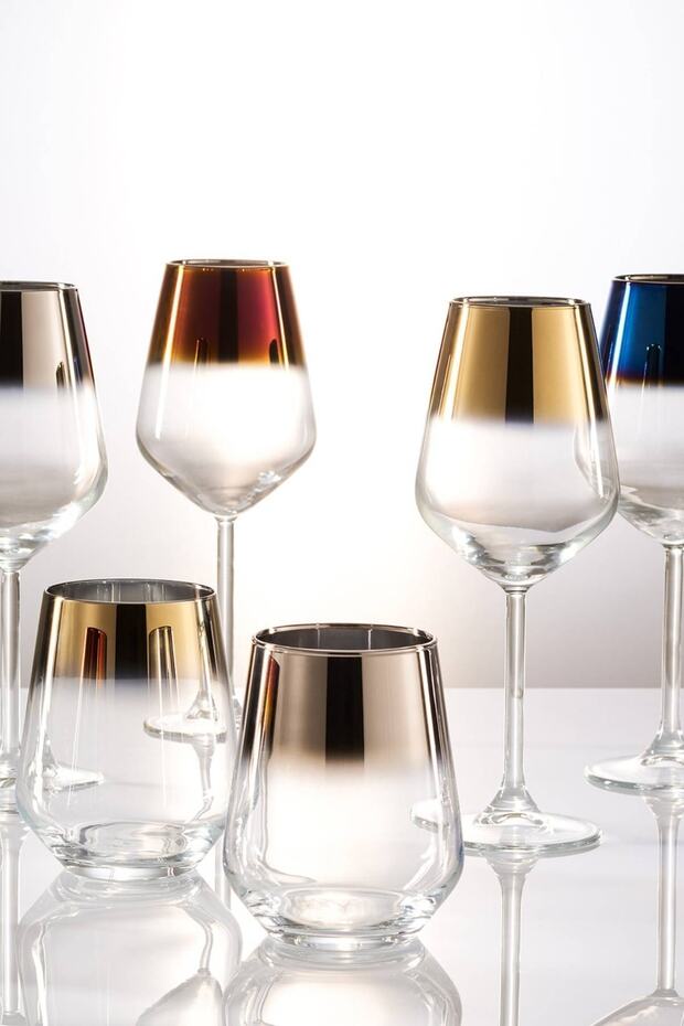 Venüs 2li Bardak Seti Gold - 4