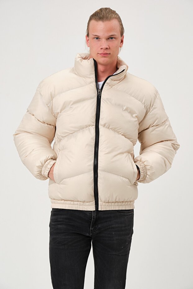 Unisex Rain Windproof Bomber Oversize Cross Cut Coat Jacket Coat Waterproof