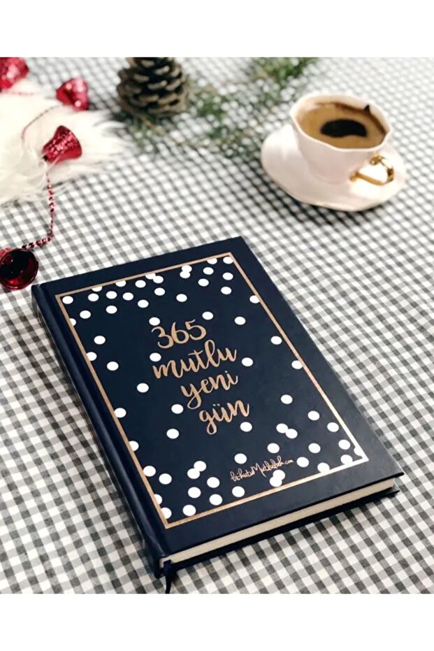 Undated Agenda Confetti 365 Happy New Day Planner Notebook