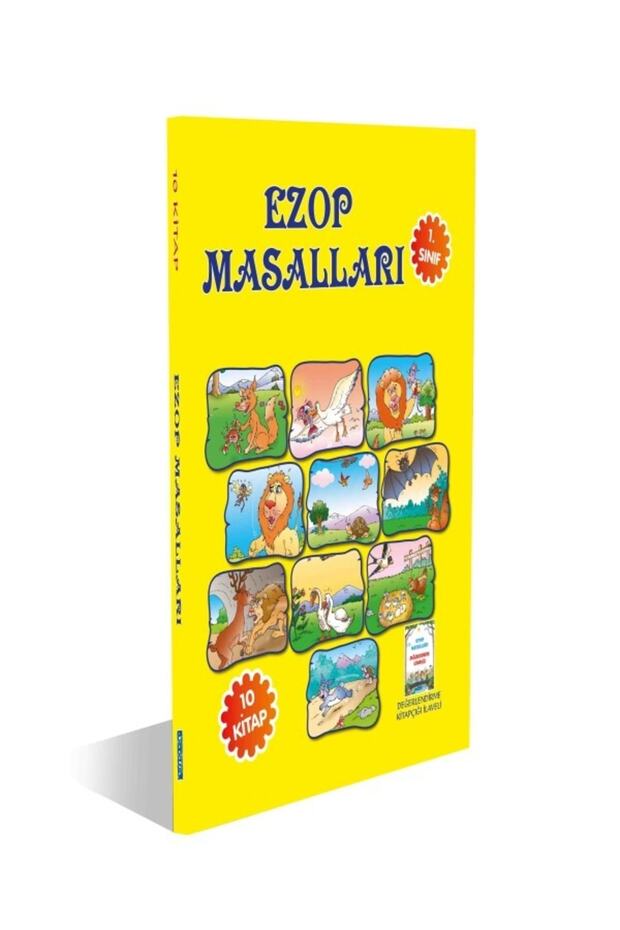 1.sınıf Ezop Masalları 10 Kitap Değerlendirme Testi Ilaveli