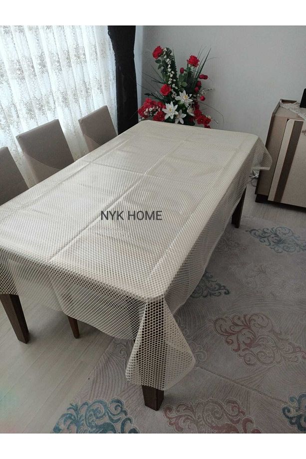 Hasır Desen Lüks Pvc Silinebilir Masa Örtüsü Tüm Renk Ve Ölçüler - 2