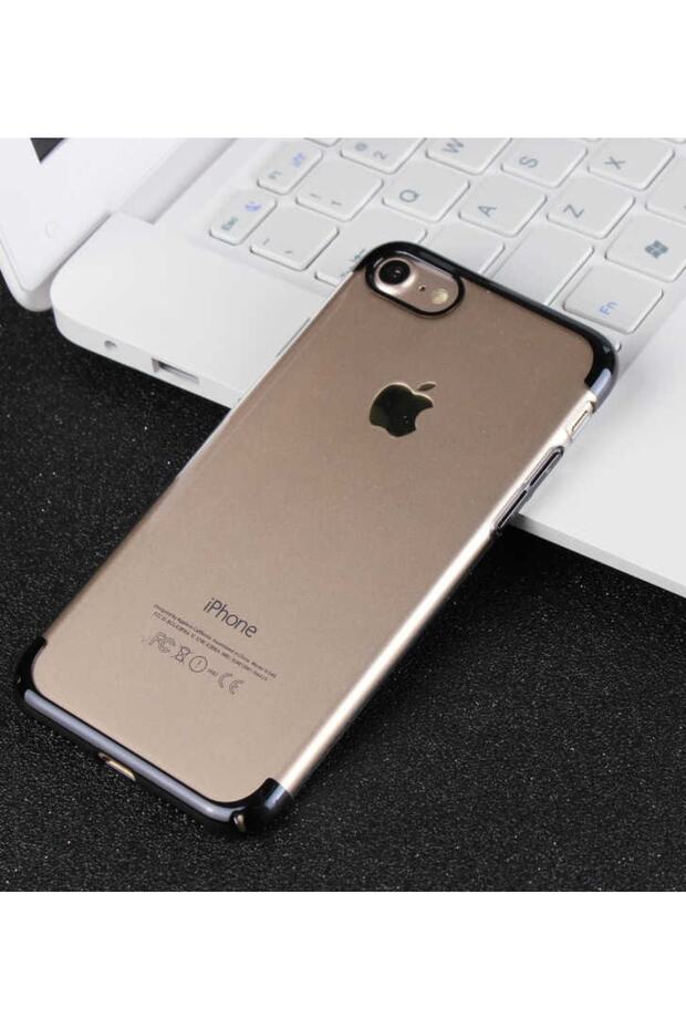 Apple iPhone 8 Case Zore Tareks Transparent Hard Cover