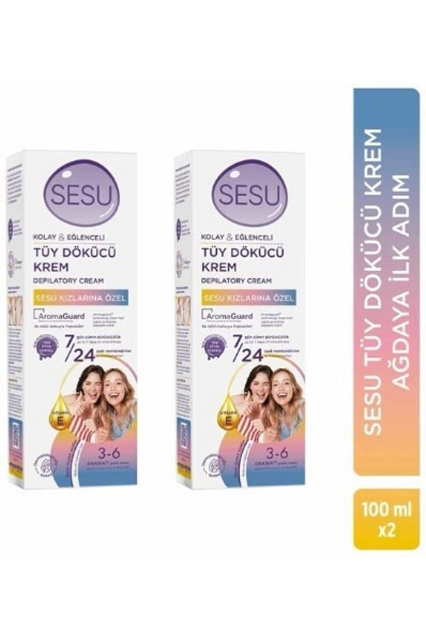 Tüy Dökücü Krem Ağdaya Ilk Adım 100 ml X 2 Adet - 1