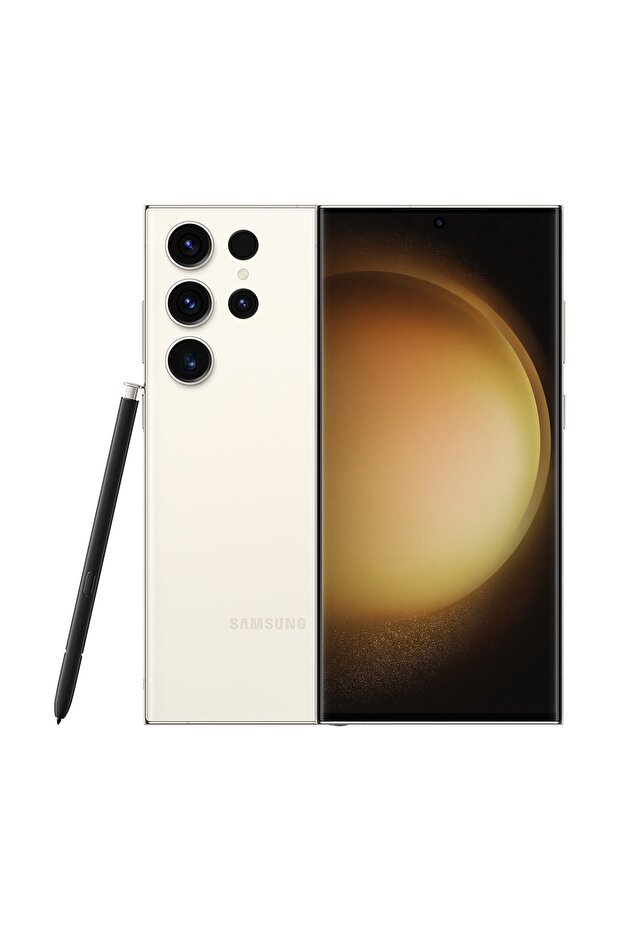 Galaxy S23 Ultra 256 GB Cream (Samsung Türkiye Guaranteed)