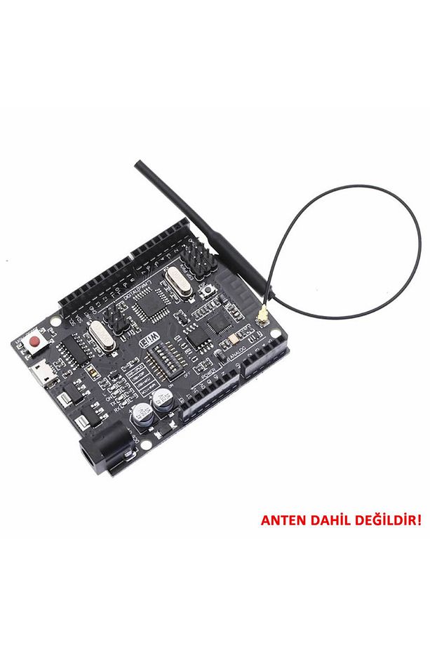Arduino Uno R3 Wifi Esp8266 Ch340 Micro Usb 32mbit Kablosuz Internet - 3