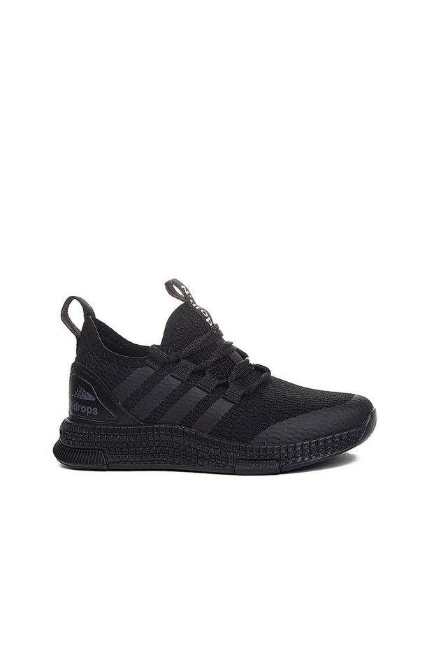 Comfortable, Lightweight, Orthopedic, Summer, Laceless, Mesh Sneaker Black-black Children's Sports Shoes