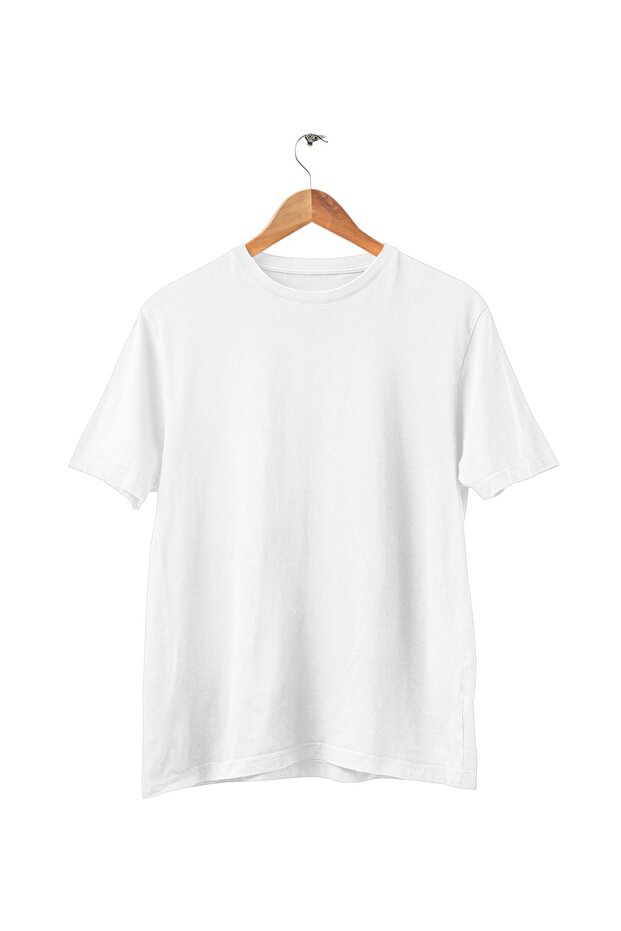 27 Kadın Basic Düz Tshirt - 3