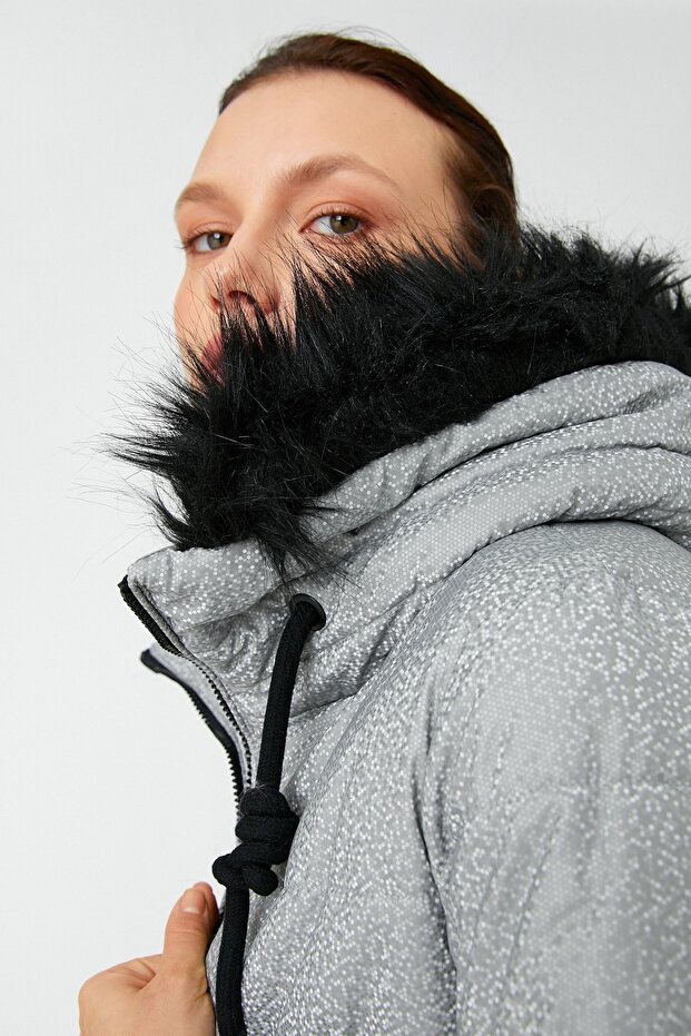 Women's Silver Jacket 3WAK20139EW
