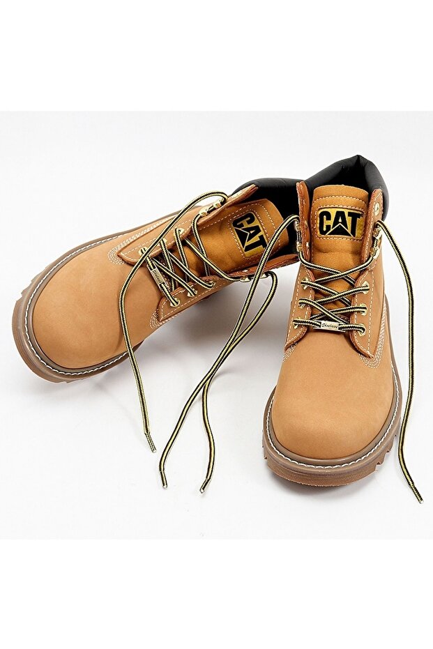 120 Cm Koyu Sarı, Cat Bot Ayakkabı Bağcığı Bağı Ipi, Fitilli Dayanıklı Sağlam Bağcık, Shoelace - 4