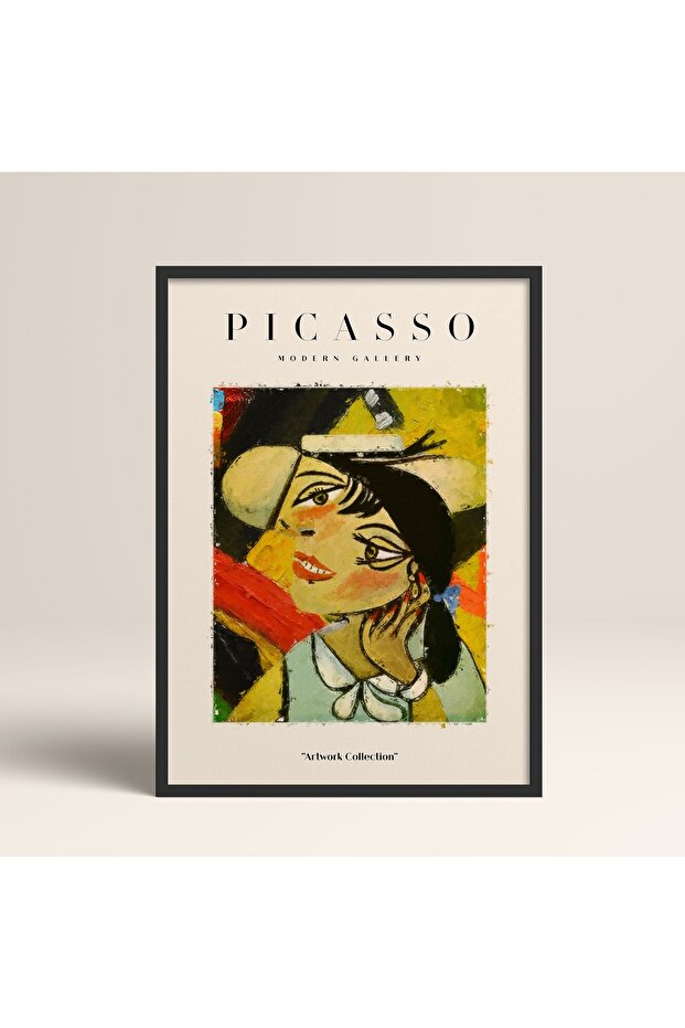 Framed Picasso Modern Gallery Abstract Artwork Collection Painting