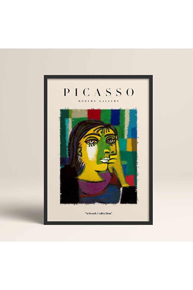 Framed Picasso Modern Gallery Abstract Artwork Collection Painting