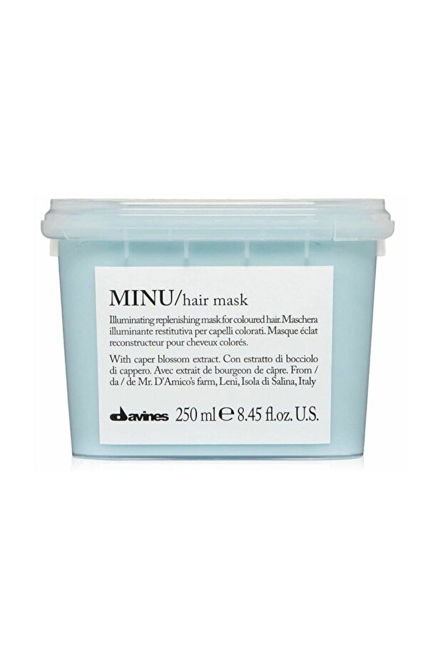 Minu Hair Mask - 250 ml Protective Dyed Hair Mask Kuatto