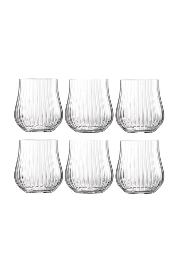 Bohemia Kristal Tulipa Jumbo Optikli 6’lı Su Bardak Takımı 350 Ml - 1