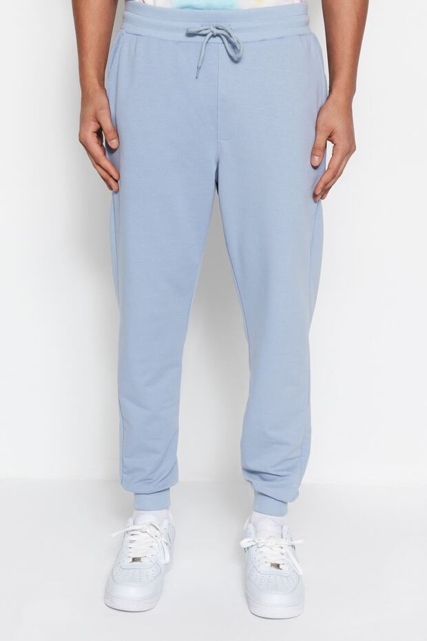 Mavi Basic Regular/Normal Kesim Lastik Paça Jogger Eşofman Altı TMNSS20EA0053 - 6