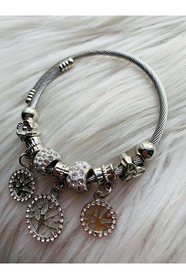 Tree of Life Steel Bracelet