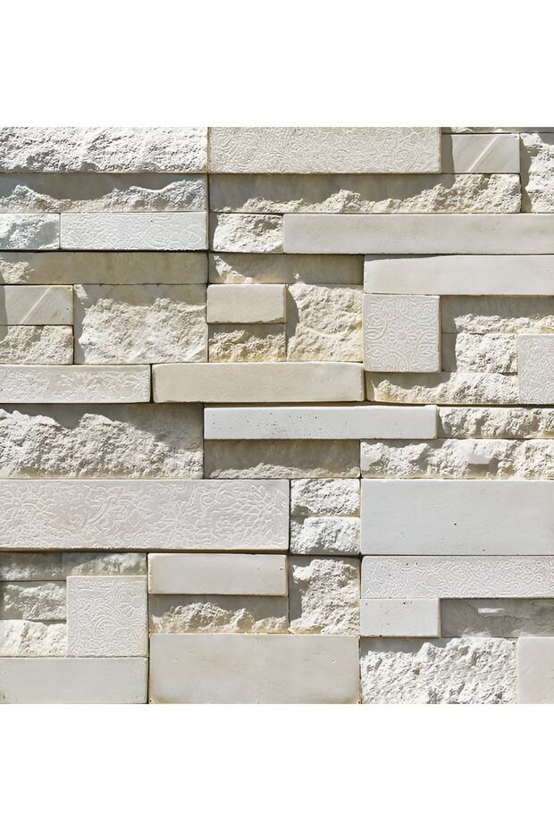 Taş Desenli Duvar Kağıdı 9624-2 ( Ithal Silinebilir ) 16.5 M² Rulo - 2