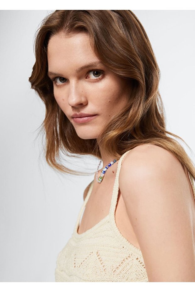 Triko Cropped Bluz - 7