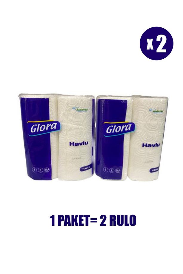 Rulo Kağıt Havlu Peçete 2'li * 2 Paket - 1