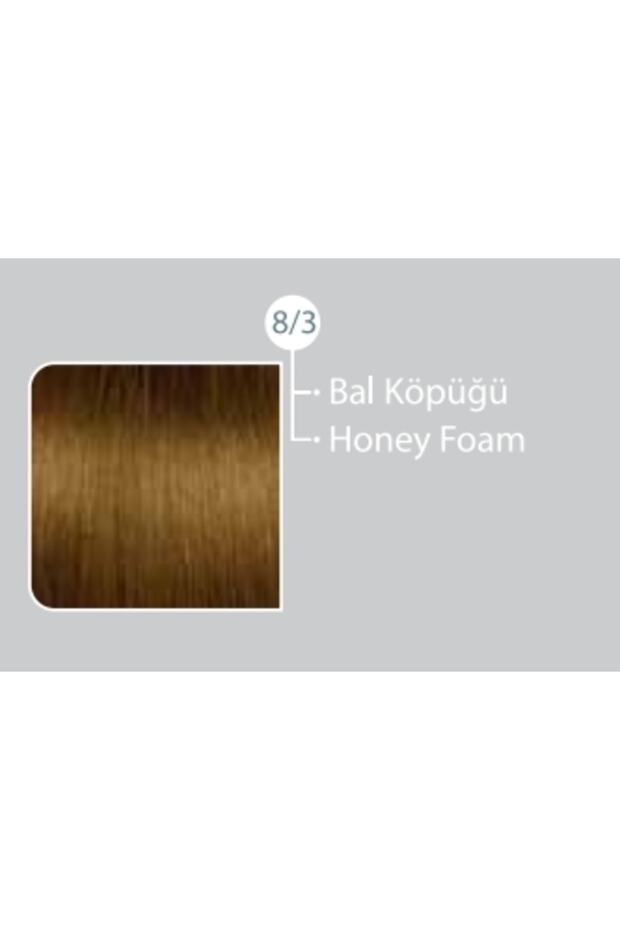 Saç Boyası 8/3 Bal Köpüğü & Broches 30 Volume %9 Oksidan 2'li Set - 2