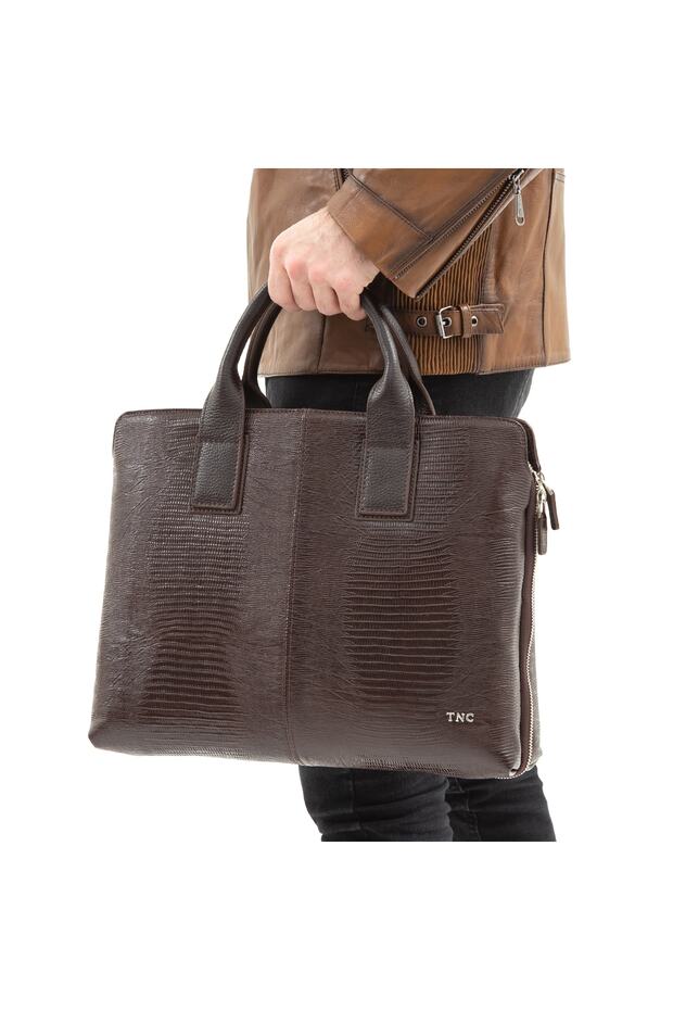 Men's Leather Briefcase Bag 898 913 Erk Canta Sk22/23