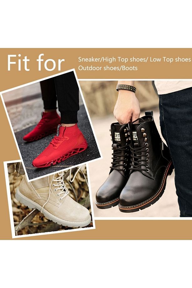 Mega Shoelace, Bot Ayakkabı Bağcığı Bağı Ipi, Fitilli Dayanıklı Sağlam Bağcık, - 3