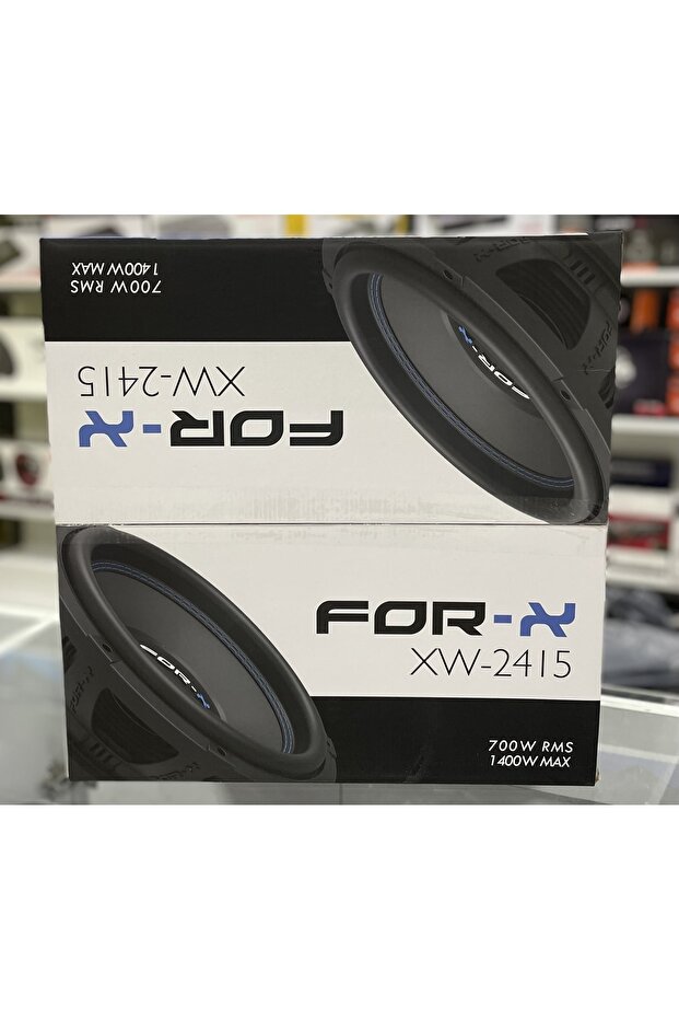 Forx Xw-2415 D2&d4 700 Rms 38 Cm Çift Bobin - 1