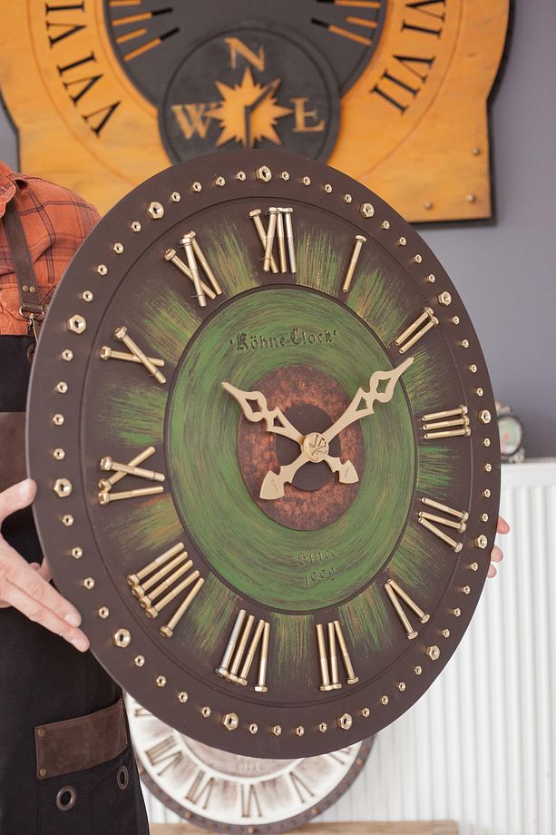 Kohne Clock Somgreen 60x60cm Duvar Saati - 1