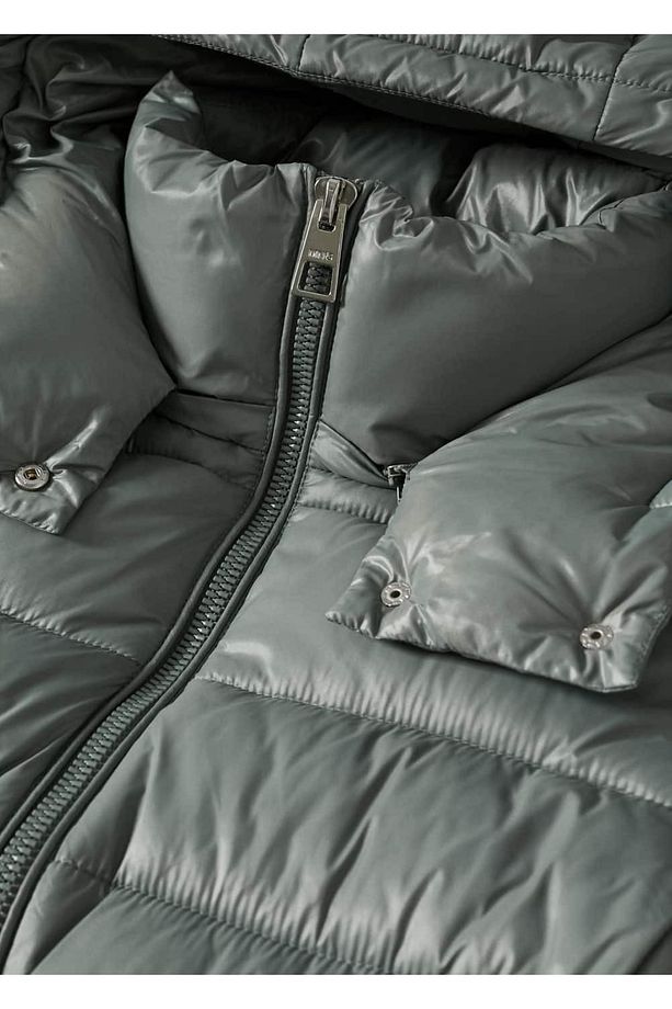 Kapüşonlu Kapitone Anorak - 5