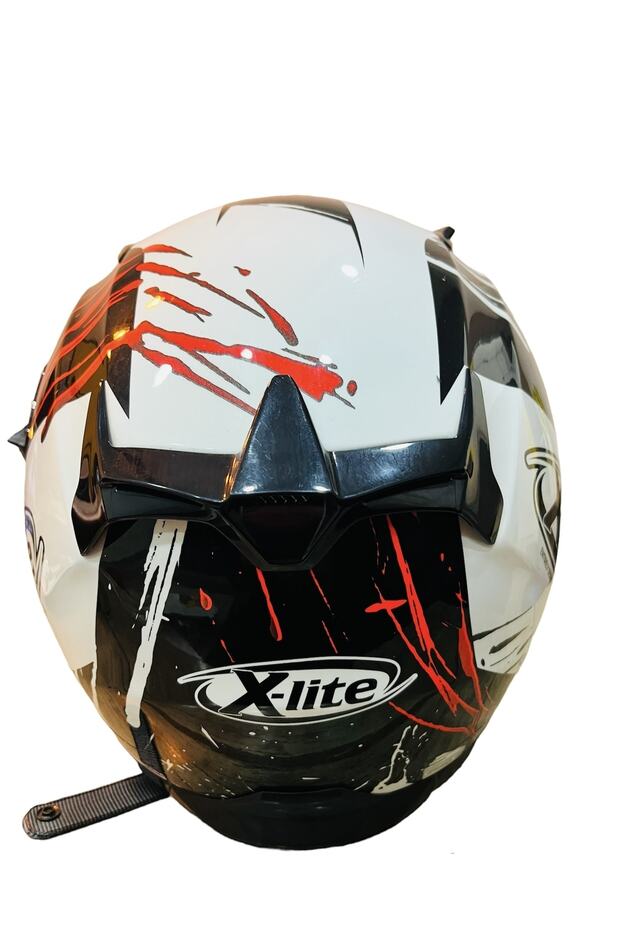 Carbon X-661gt Spox N-com Çene Açılır Motosiklet Kaskı - 4