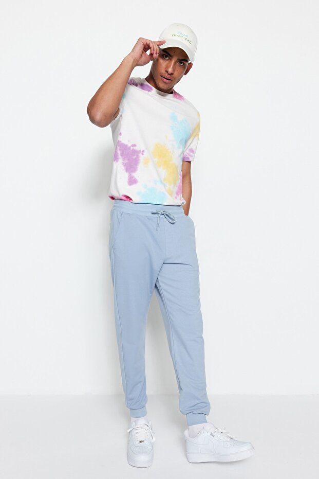 Mavi Basic Regular/Normal Kesim Lastik Paça Jogger Eşofman Altı TMNSS20EA0053 - 3