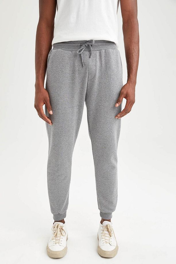 Slim Fit Bağcıklı Jogger Eşofman Altı - 5