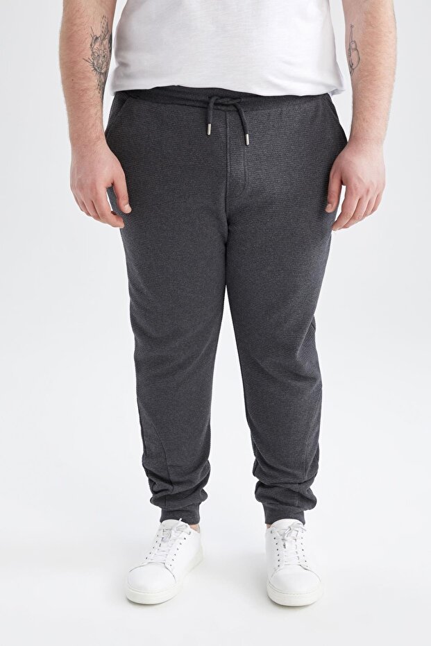 Slim Fit Basic Jogger Eşofman Altı - 8
