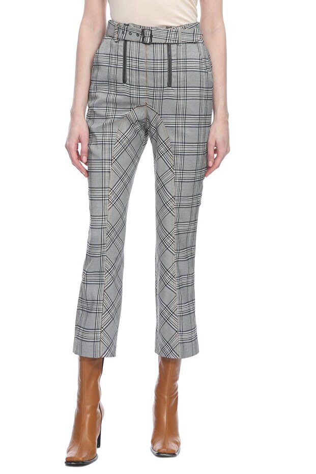 Self Potrait Gri Pantolon - 1