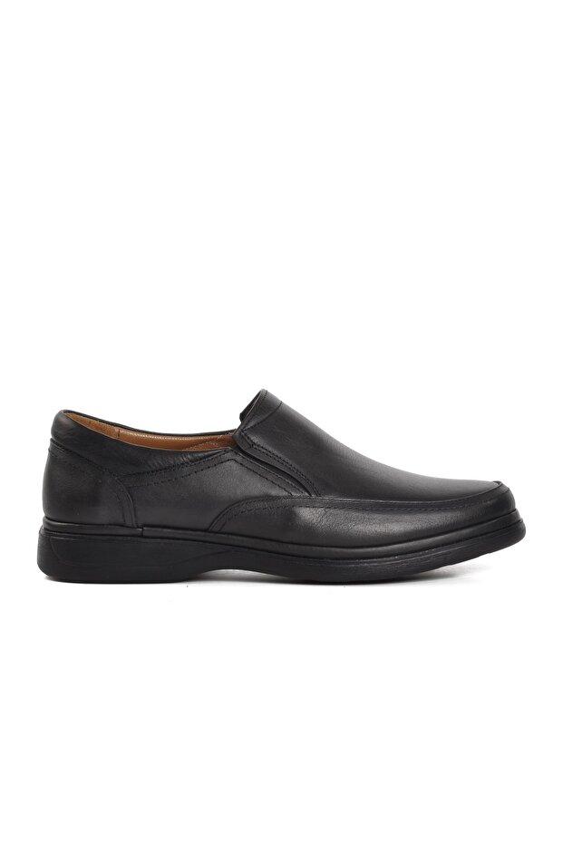 216 Black Genuine Leather Men's Casual Shoes