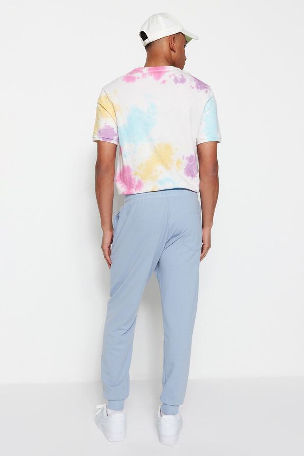 Mavi Basic Regular/Normal Kesim Lastik Paça Jogger Eşofman Altı TMNSS20EA0053 - 8