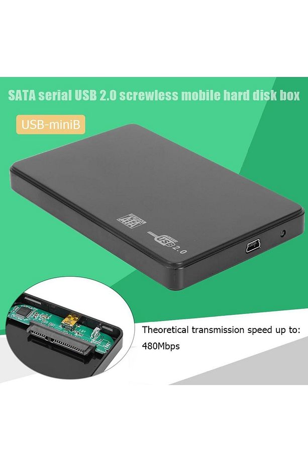 Raming 2.5" Usb 2.0 Sata Harddik Ve Ssd Kutu - 4